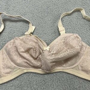 VTG Norvell Bra 28HH Full Coverage 477 Soft Cup Wire Free Cone Max Support